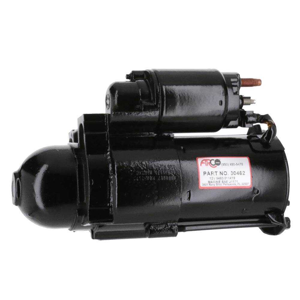 ARCO Marine Top Mount Inboard Starter w/Gear Reduction - Counter Clockwise Rotation [30462] - Suncoast Marine & Auto Supply 