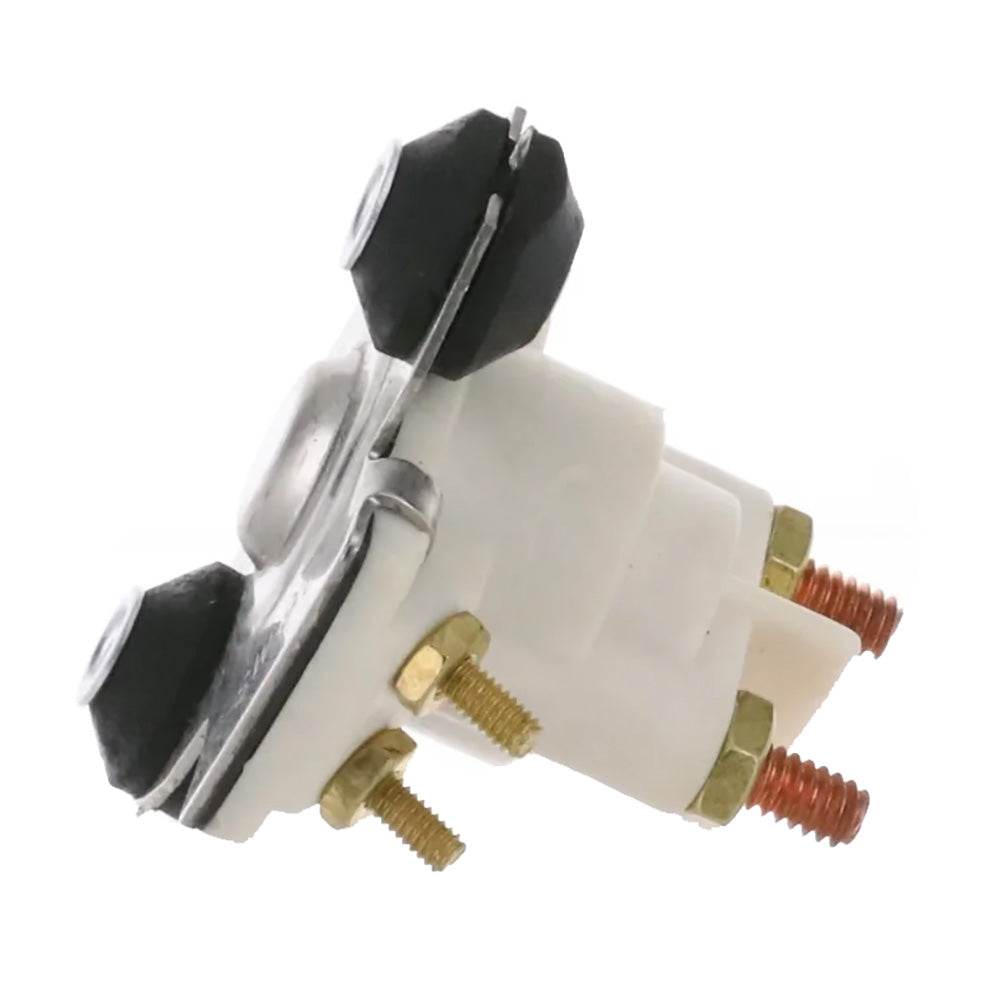 ARCO Marine Outboard Solenoid w/Flat Isolated Base White Housing [SW097] - Suncoast Marine & Auto Supply 