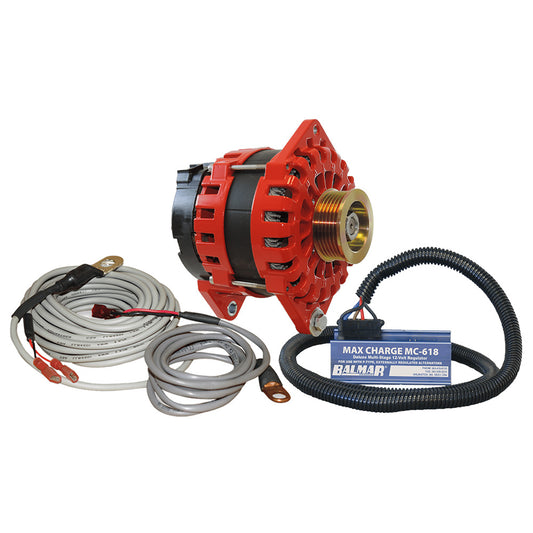 Suncoast Marine and Auto offers Balmar Alternator 170 AMP 12V 4" Dual Foot Saddle K6 Pulley [XT-DF4-170-K6]