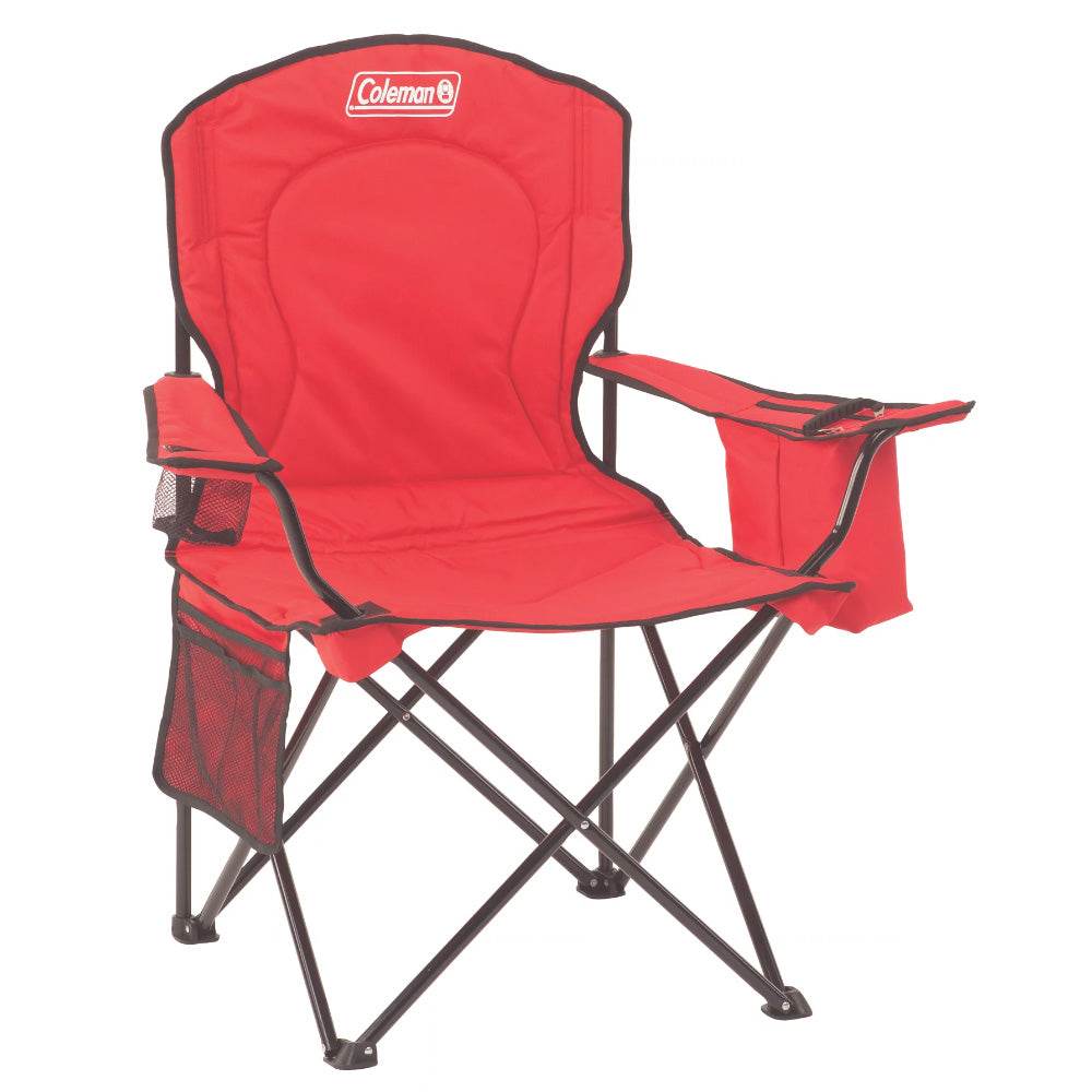 Coleman Cooler Quad Chair - Red [2000035686] - Suncoast Marine & Auto Supply 