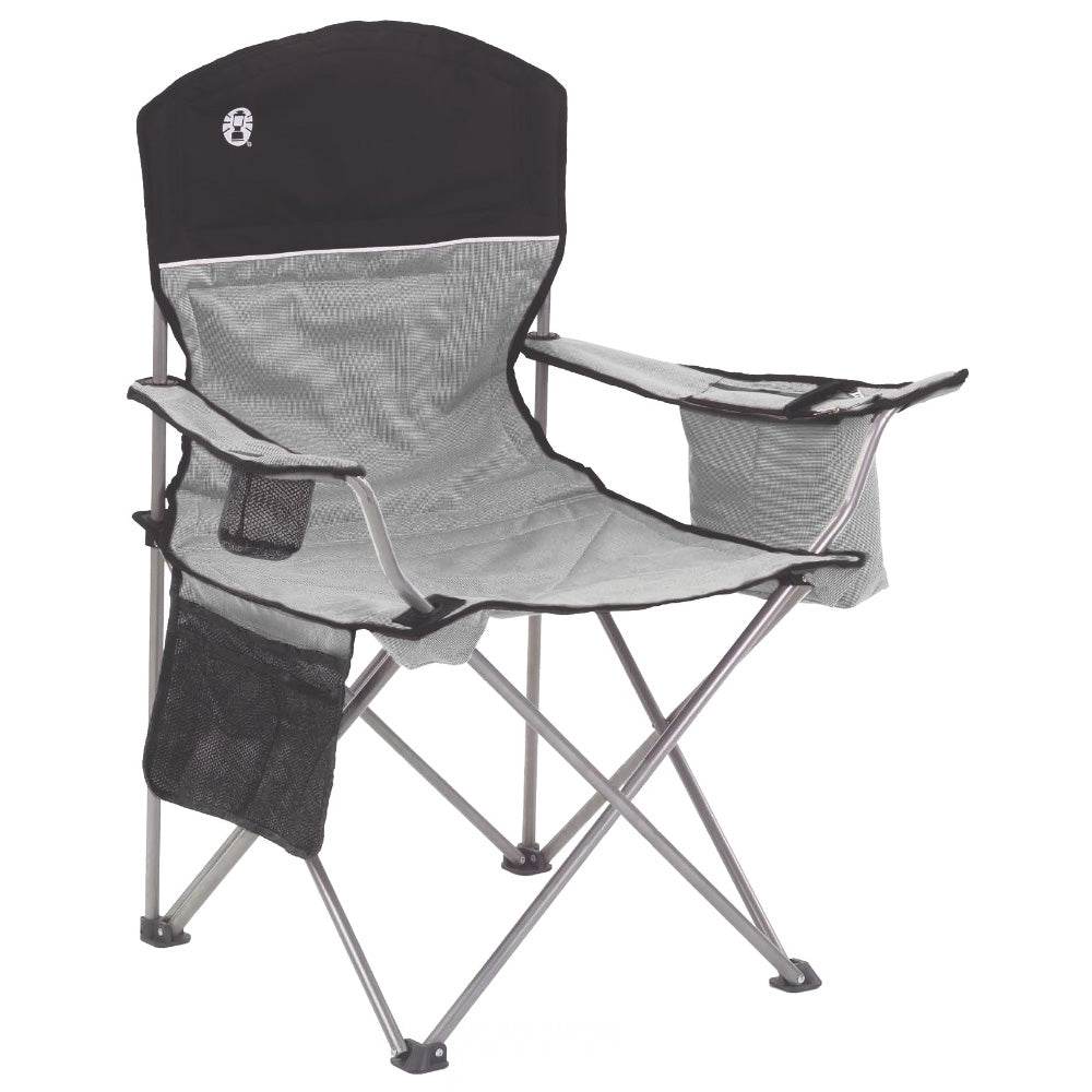 Coleman Cooler Quad Chair - Grey Black [2000034873] - Suncoast Marine & Auto Supply 