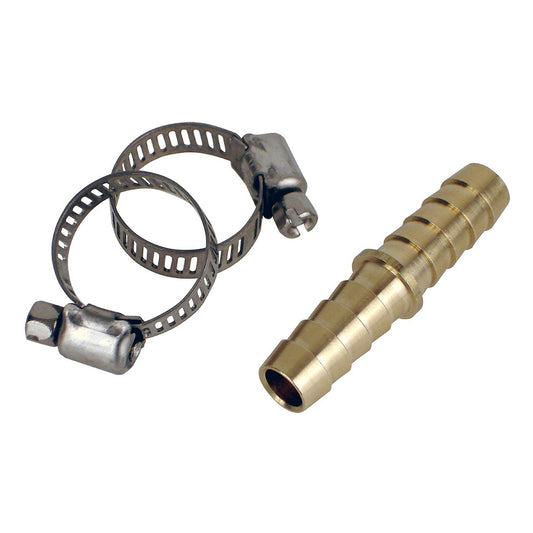 Suncoast Marine and Auto offers Attwood 3/8" Hose Mender In-Line Fuel Splice Kit w/SS Clamps [11822-6]
