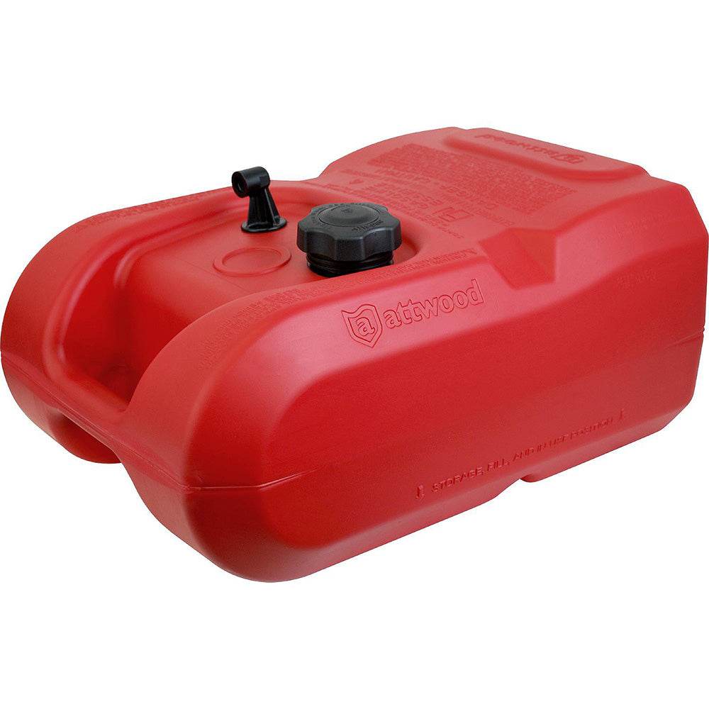 Attwood Portable Fuel Tank - 3 Gallon w/o Gauge [8803LP2] - Suncoast Marine & Auto Supply 