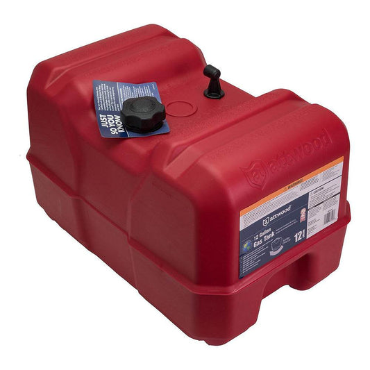 Attwood Portable Fuel Tank - 12 Gallon w/o Gauge [8812LP2] - Suncoast Marine & Auto Supply 
