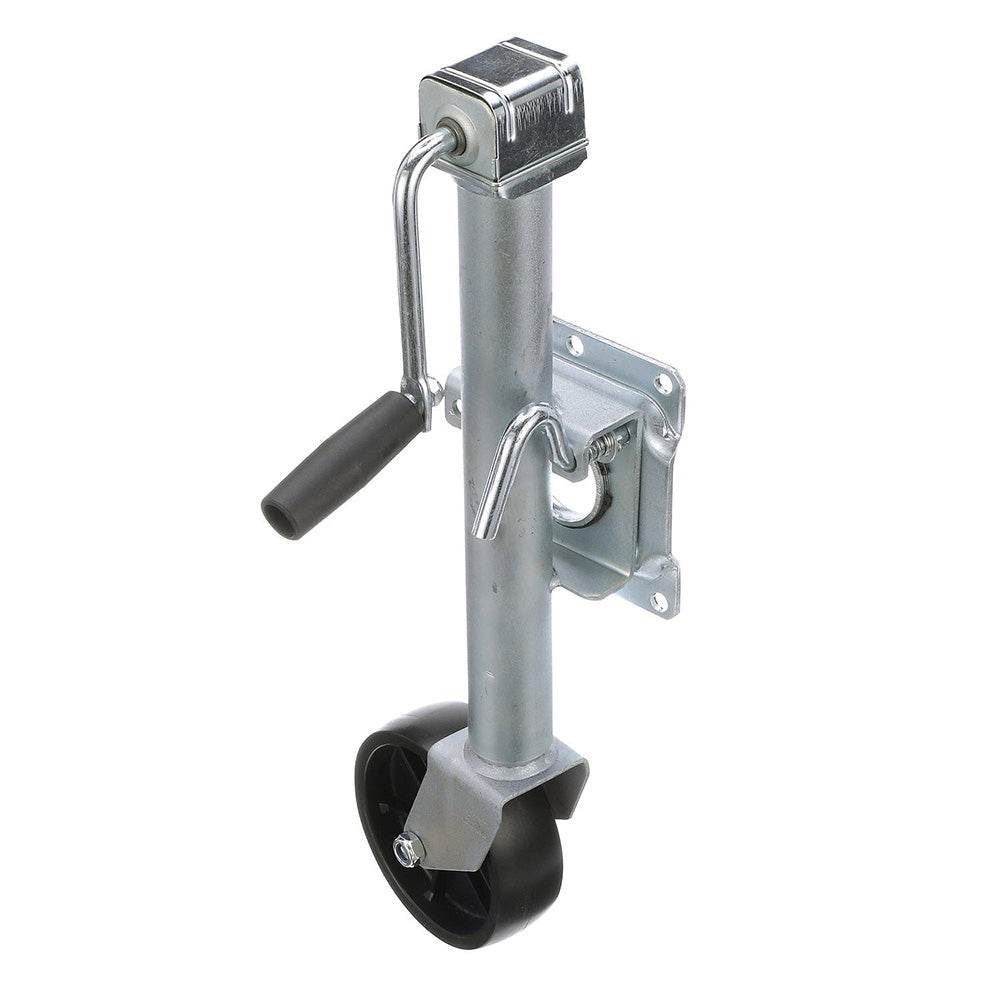 Attwood Fold-Up Trailer Jack - 1000 lb Capacity - Single Wheel [11127-4] - Suncoast Marine & Auto Supply 