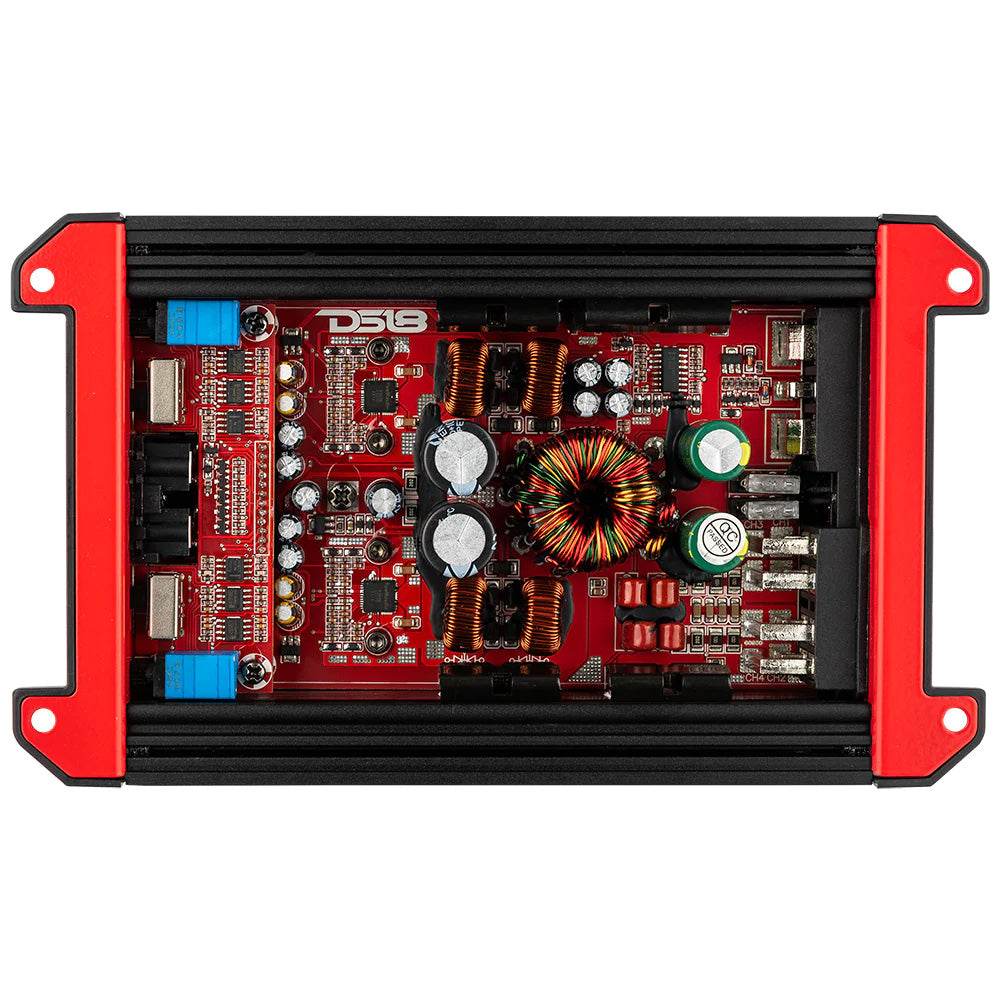 DS18 Audio G1000.4D Full-Range Class D 4-Channel Amplifier - 1000W [G1000.4D] - Suncoast Marine & Auto Supply 