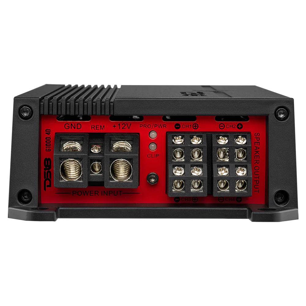 DS18 Audio G1000.4D Full-Range Class D 4-Channel Amplifier - 1000W [G1000.4D] - Suncoast Marine & Auto Supply 
