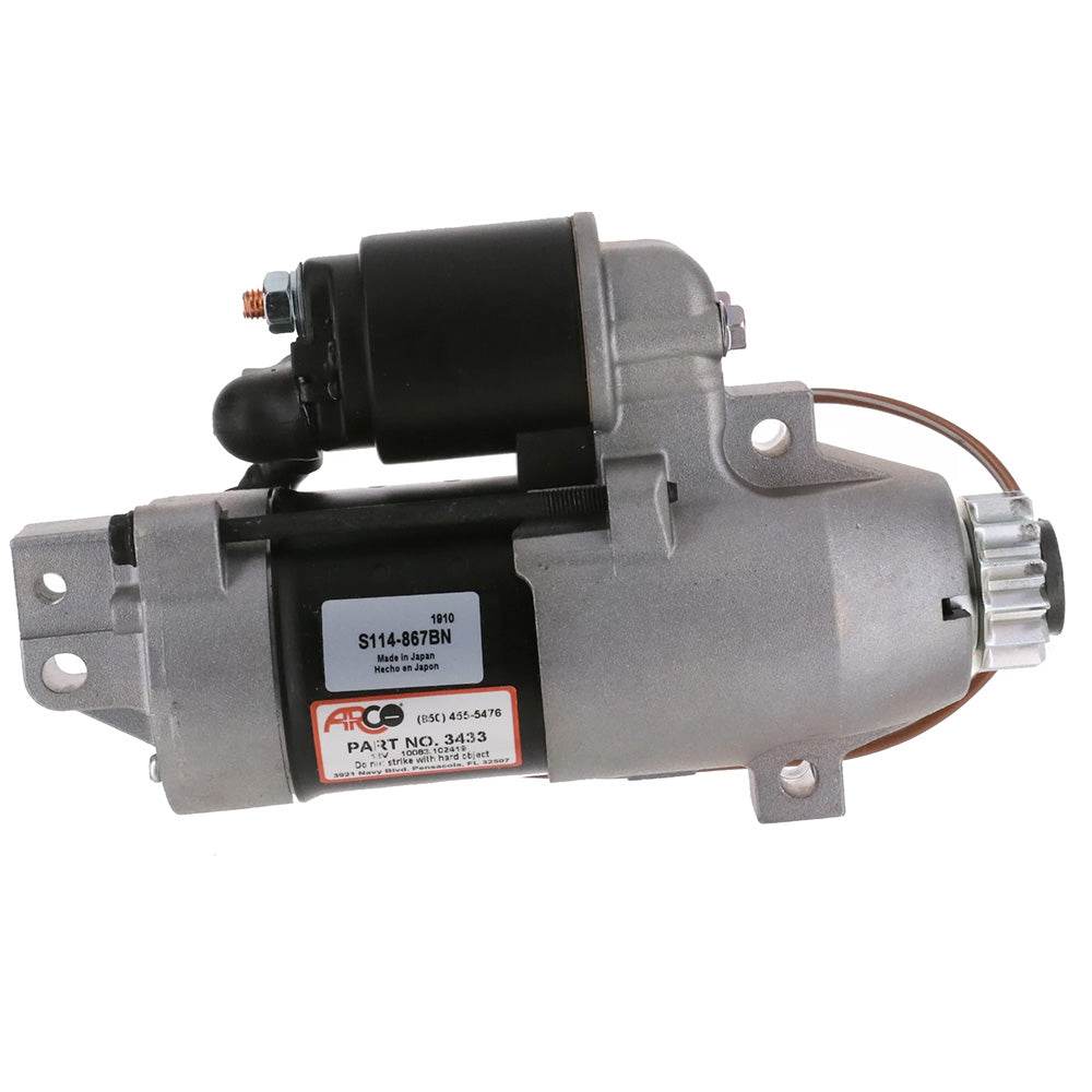 ARCO Marine Premium Replacement Yamaha Outboard Starter - 13 Tooth [3433] - Suncoast Marine & Auto Supply 