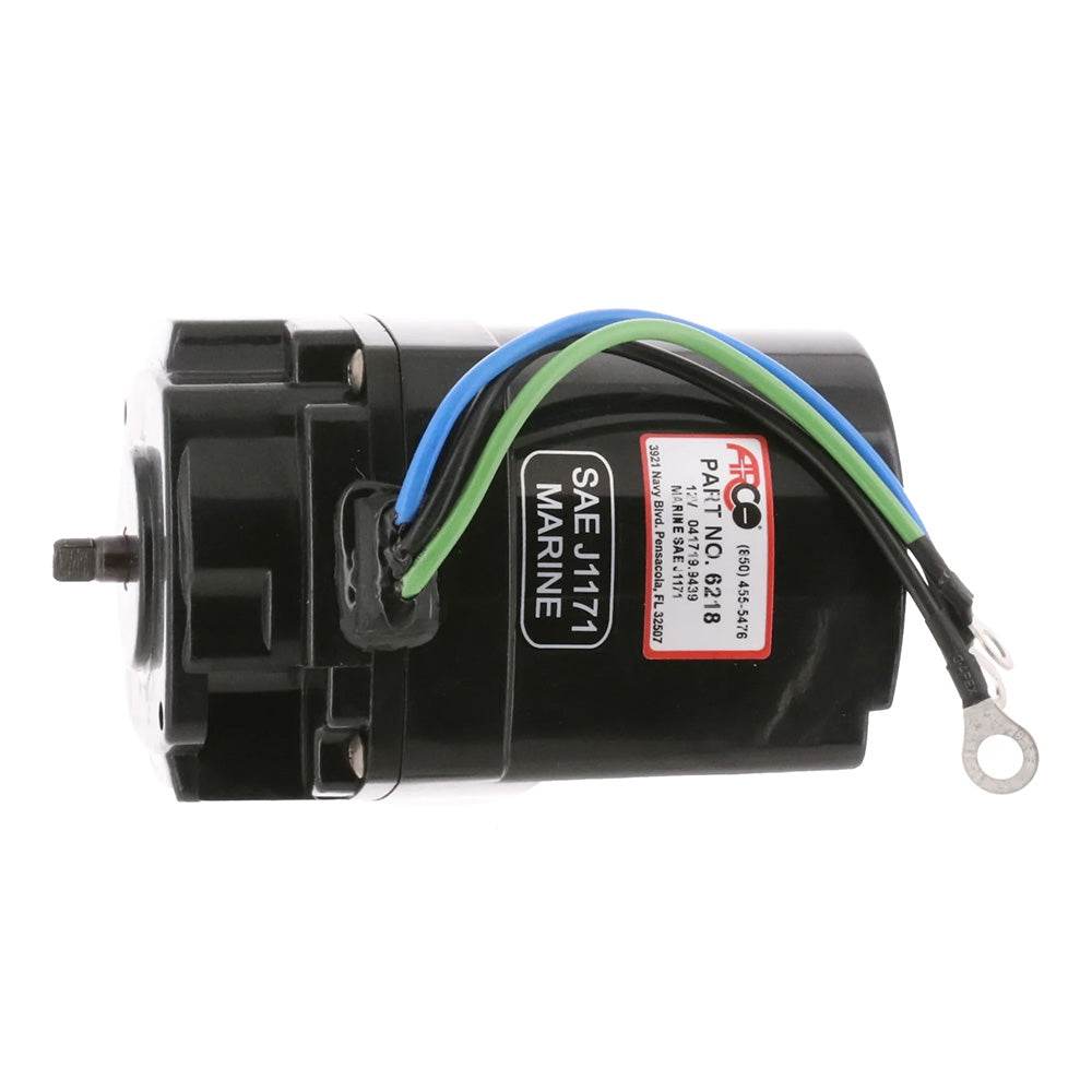 ARCO Marine Original Equipment Quality Replacement Tilt Trim Motor f/Mercruiser I/O Mercury O/B w/Oildyne Pump [6218] - Suncoast Marine & Auto Supply 