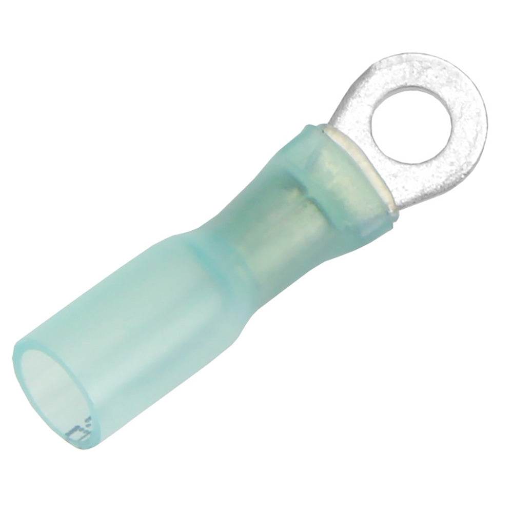 Pacer 16-14 AWG Heat Shrink Ring Terminal - #8 Stud Size - 25 Pack [TE14-8R-25] - Suncoast Marine & Auto Supply 