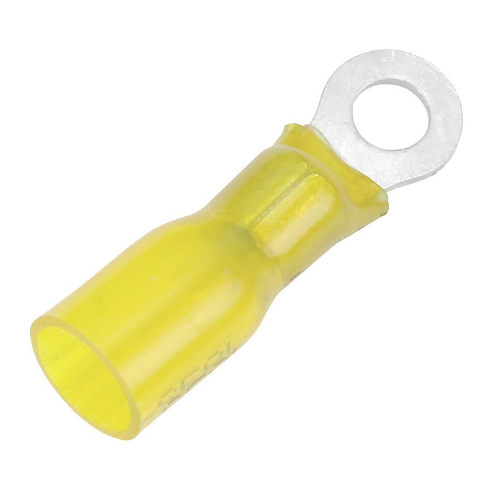 Pacer 12-10 AWG Heat Shrink Ring Terminal - #8 Stud Size - 25 Pack [TE10-8R-25] - Suncoast Marine & Auto Supply 