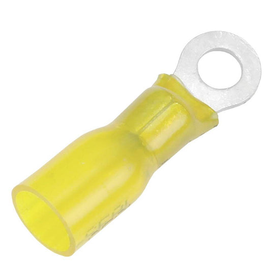 Pacer 12-10 AWG Heat Shrink Ring Terminal - #8 Stud Size - 100 Pack [TE10-8R-100] - Suncoast Marine & Auto Supply 