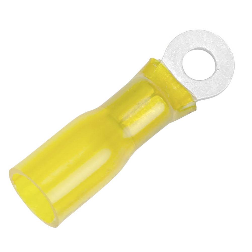 Pacer 12-10 AWG Heat Shrink Ring Terminal - #10 Stud Size - 100 Pack [TE10-10R-100] - Suncoast Marine & Auto Supply 
