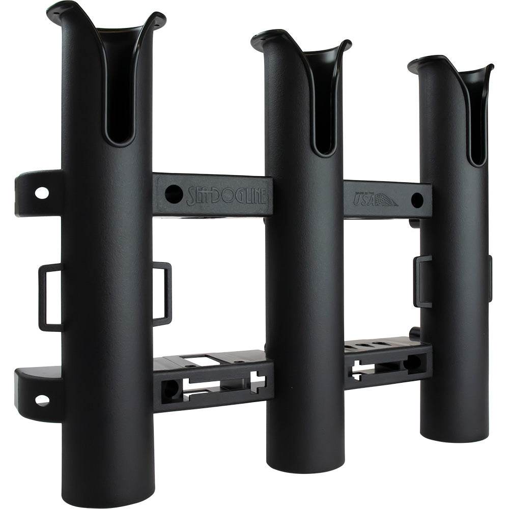 Sea-Dog Triple Threat Three Pole Rod Holder - Black [325033-1] - Suncoast Marine & Auto Supply 