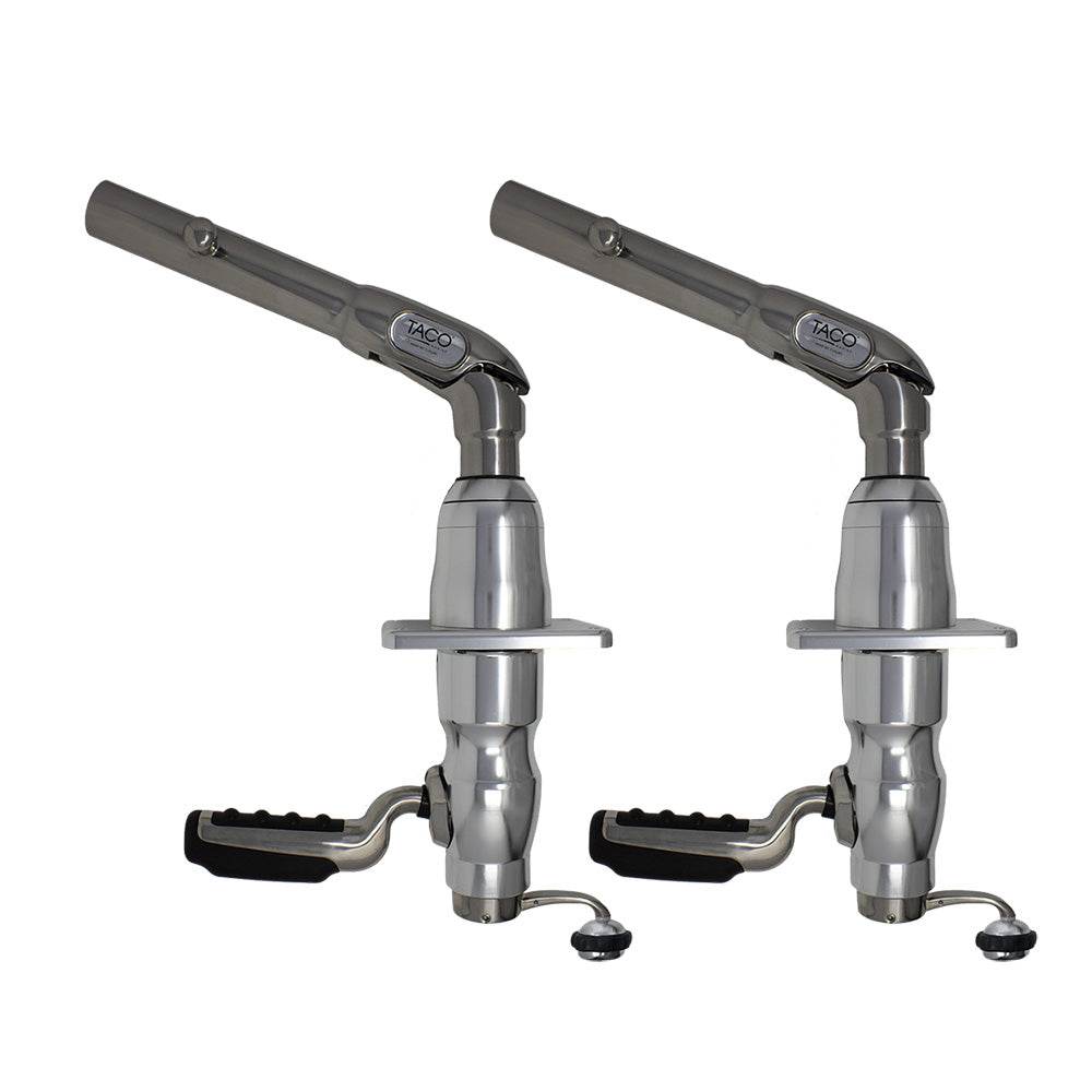 TACO GS-380-LE Grand Slam Outrigger Mounts - GS-390 Body w/GS-380 Arm [GS-380-LE] - Suncoast Marine & Auto Supply 