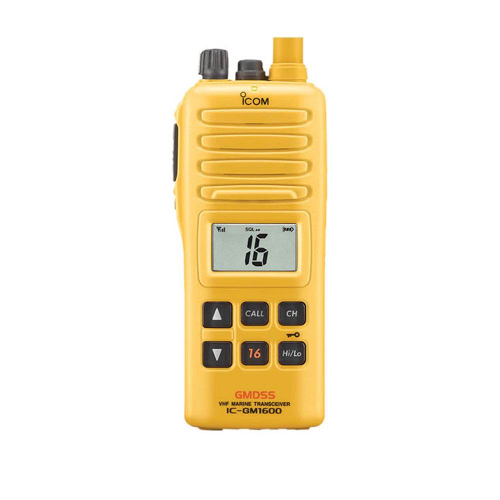 Suncoast Marine and Auto offers Icom GMDSS VHF Handheld w/BP-234 Battery Charger (GM1600DU 71)