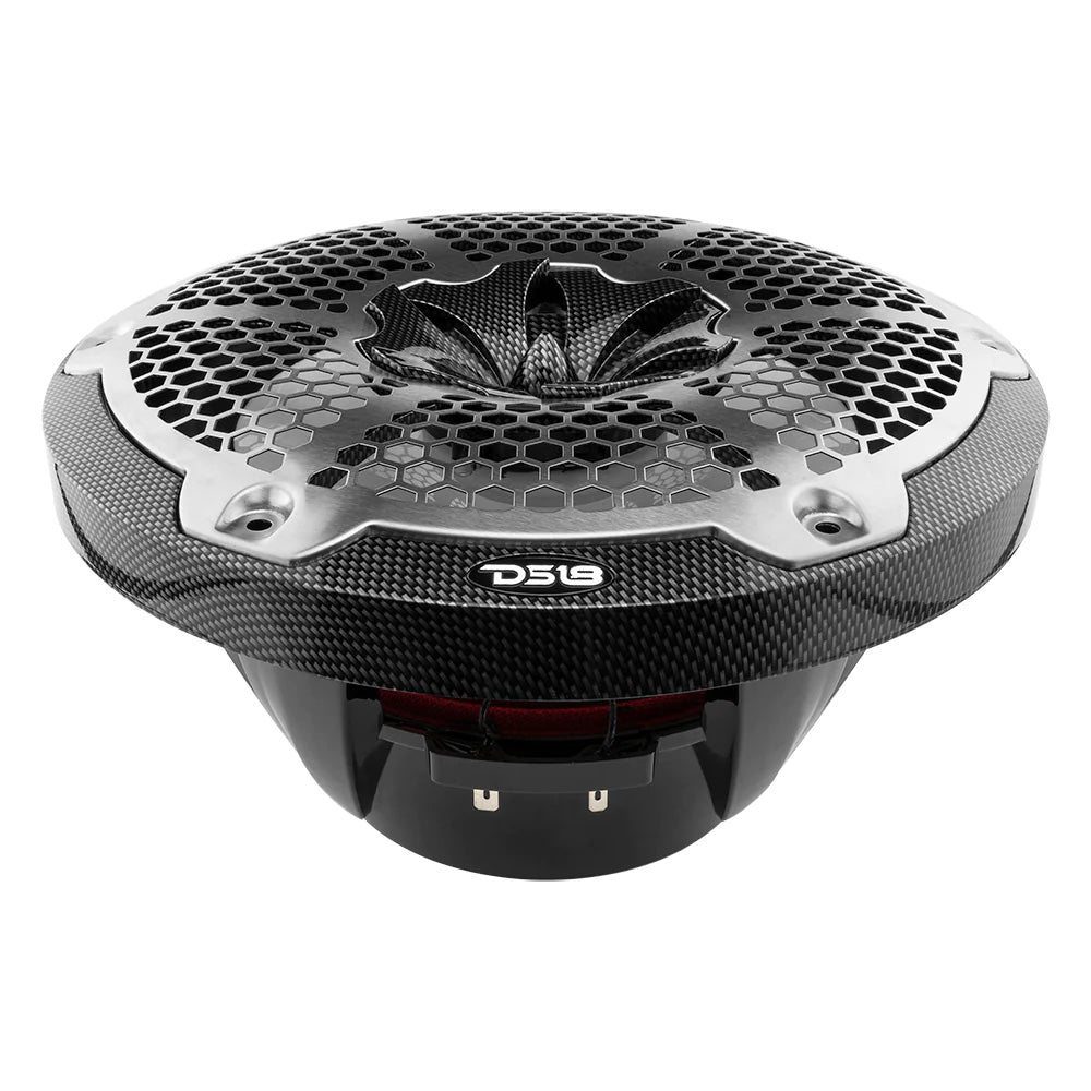 Suncoast Marine Supply offers DS18 HYDRO CF-10M 10" 2-Way Marine Coaxial Speakers with RGB