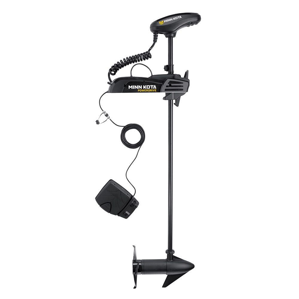 Suncoast Marine Supply offers Minn Kota PowerDrive 55 Trolling Motor w/Foot Pedal - 12V - 55LB - 54" (1358453)
