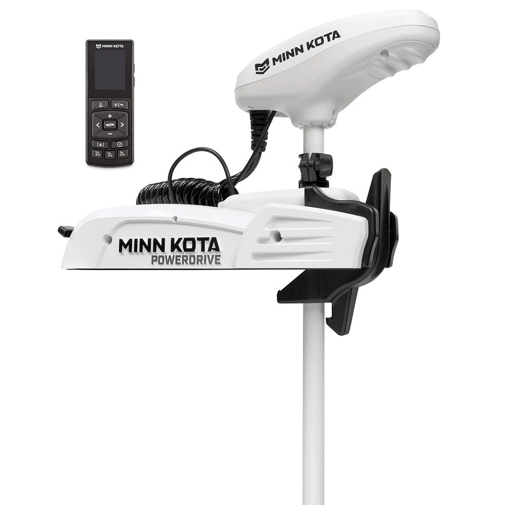Suncoast Marine Supply offers Minn Kota Riptide PowerDrive 55 Trolling Motor w/Wireless Remote - 12V - 55LB - 54" (1363576)