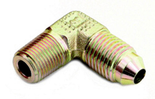 90 Male Elbow #4 to 1/8 NPT Steel Fitting (AAAST82204) - Suncoast Marine & Auto Supply 