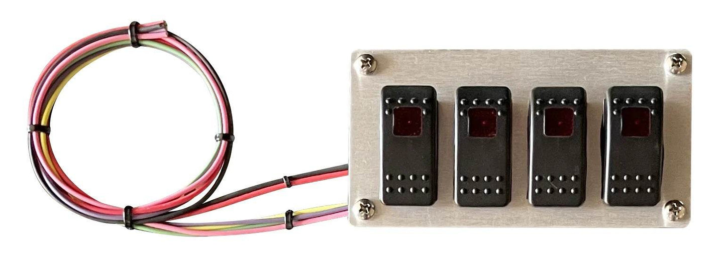 Suncoast Marine and Auto offers Rocker Switch Panel 4 Switches (AAW510919)
