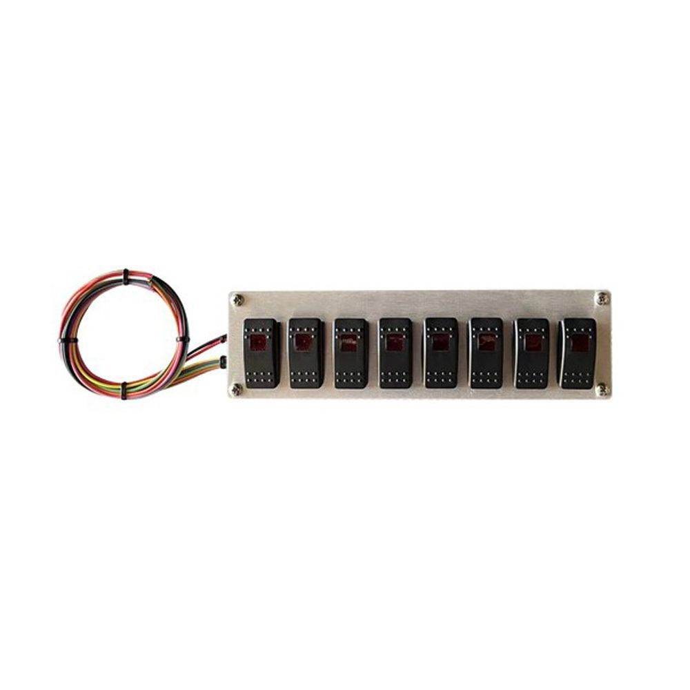 Suncoast Marine and Auto offers Rocker Switch Panel 8 Switches (AAW510923)
