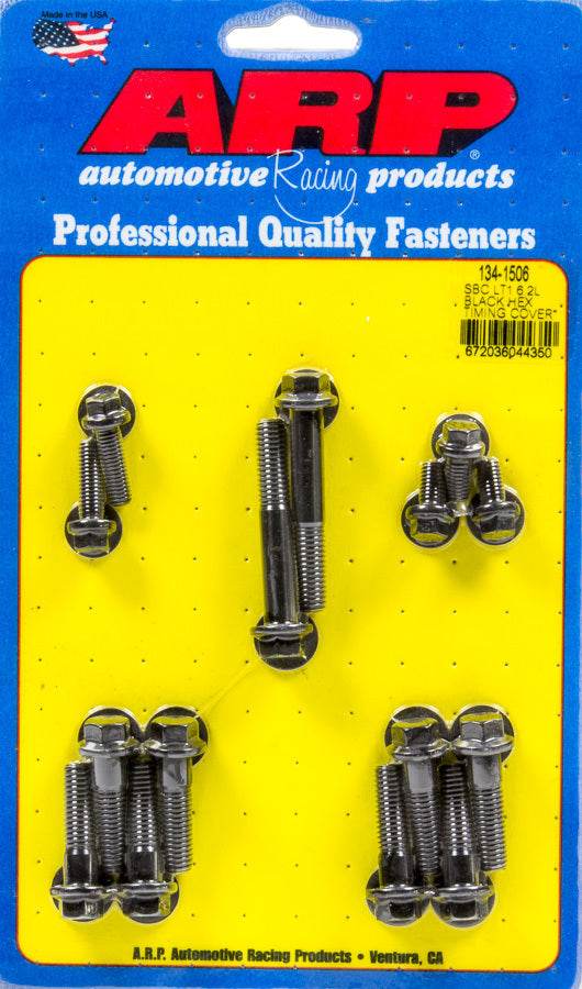 Suncoast Marine and Auto offers Timing Cover Bolt Kit GM LT1 6.2L 6pt (134-1506)