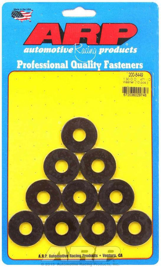 Suncoast Marine and Auto offers Black Washers - .471 ID x 1.300 OD (10) (200-8449)