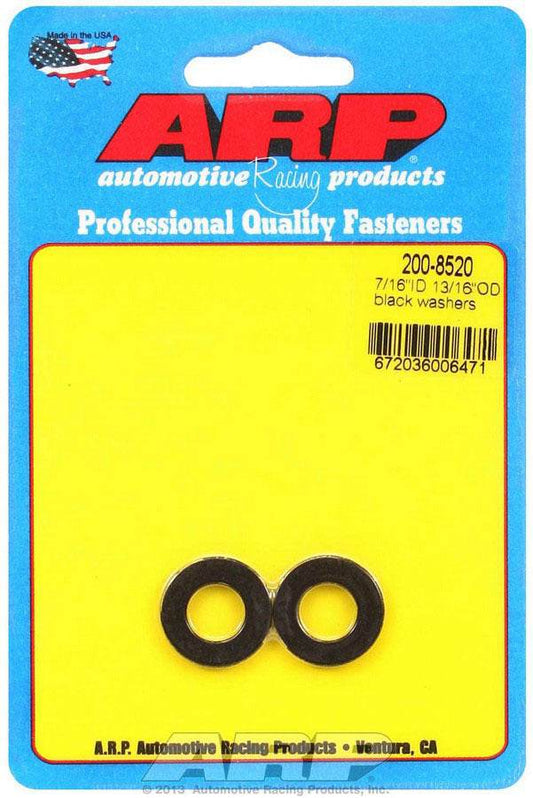 Suncoast Marine and Auto offers 7/16 ID x 13/16 OD Black Washers (2pk) (200-8520)
