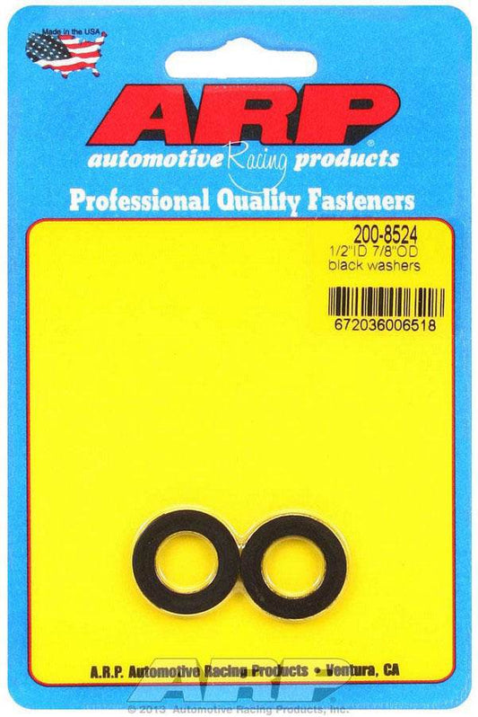 Suncoast Marine and Auto offers Black Washers - 1/2 ID x 7/8 OD (2pk) (200-8524)