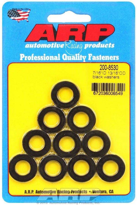 Suncoast Marine and Auto offers Black Washers - 7/16 ID x 13/16 OD (10) (200-8530)
