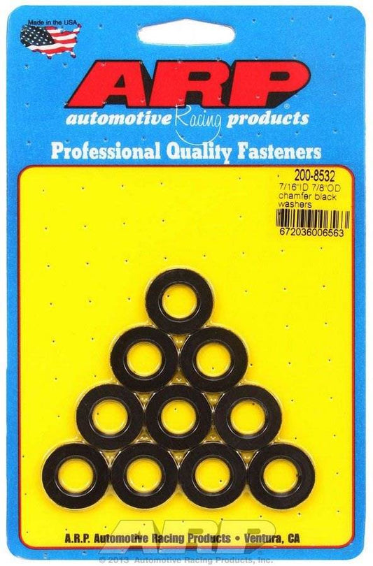 Suncoast Marine and Auto offers Black Washers - 7/16 ID x 7/8 OD (10) (200-8532)