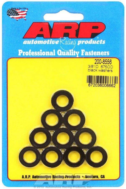 Suncoast Marine and Auto offers Black Washers - 3/8 ID x .675 OD (10) (200-8556)