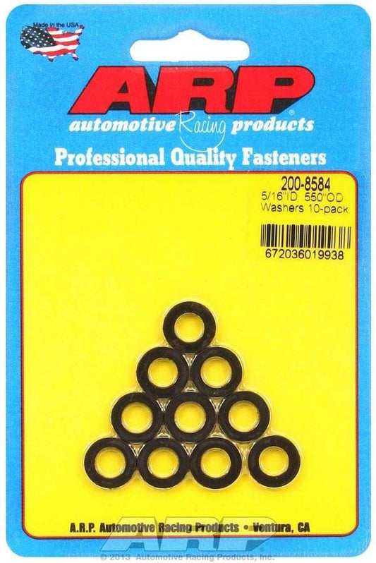 Suncoast Marine and Auto offers Black Washers - 5/16 ID x .550 OD (10) (200-8584)