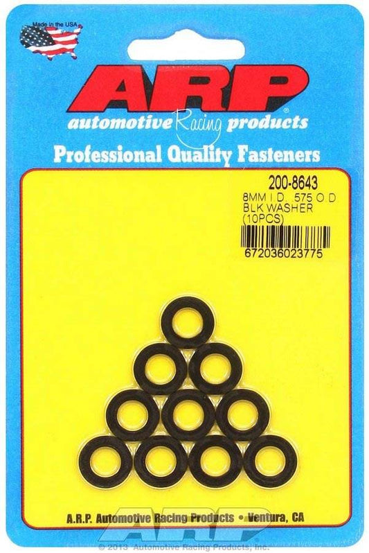 Suncoast Marine and Auto offers Black Washers - 8mm ID x .575 OD (10) (200-8643)