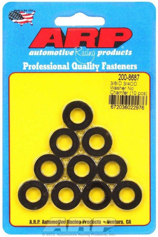 Suncoast Marine and Auto offers Black Washers - 3/8 ID x 3/4 OD (10) (200-8687)