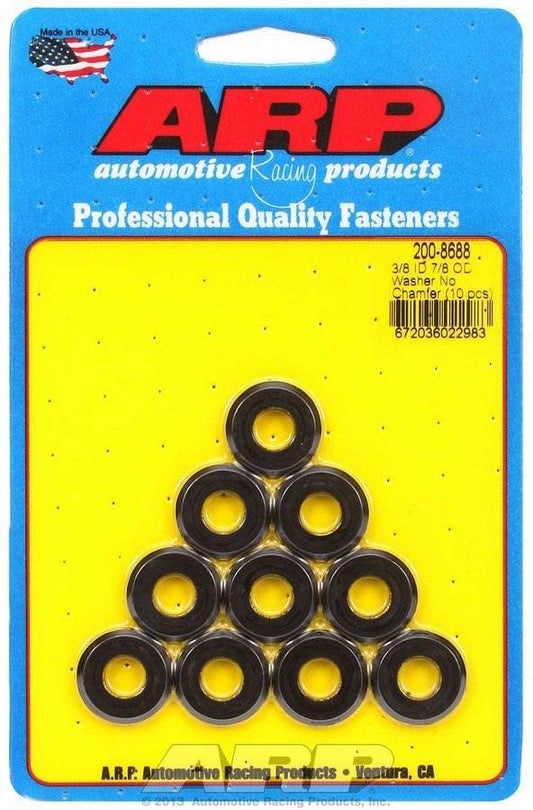 Suncoast Marine and Auto offers Black Washers - 3/8 ID x 7/8 OD (10) (200-8688)
