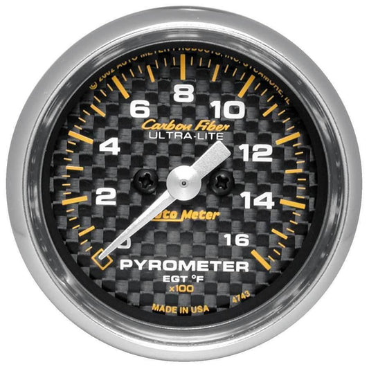 Suncoast Marine and Auto offers 2-1/16in C/F 1600 Degree Pyrometer (4744)
