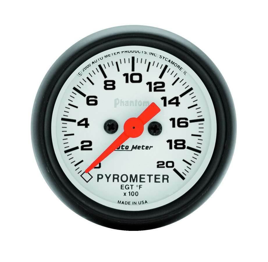 Suncoast Marine and Auto offers 2-1/16in Phantom 2000 Degree Pyrometer (5745)