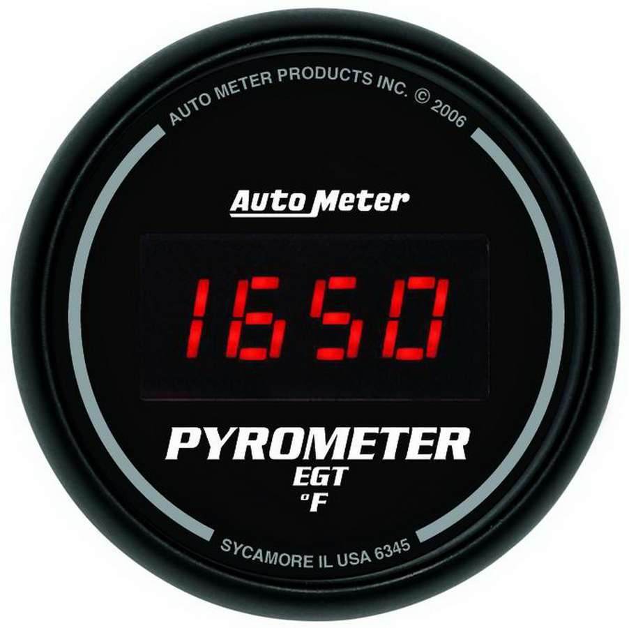 Suncoast Marine and Auto offers 2-1/16in DG/B Pyrometer/ EGT Gauge (6345)