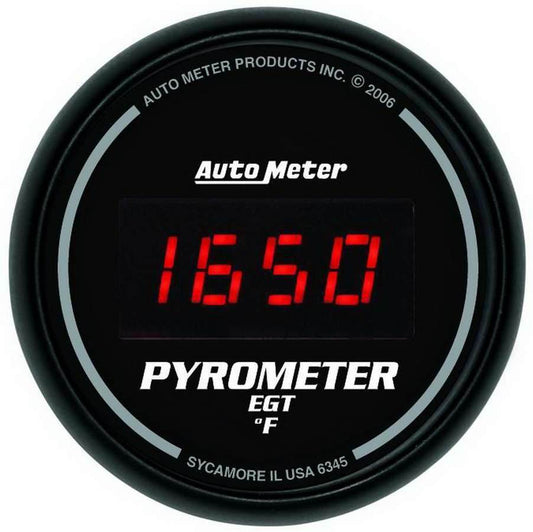 Suncoast Marine and Auto offers 2-1/16in DG/B Pyrometer/ EGT Gauge (6345)