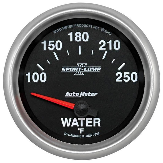 Suncoast Marine and Auto offers S/C II Water Temp Gauge 2-5/8 100-250F Electric (7637)