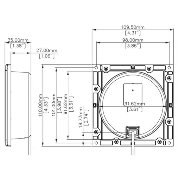Suncoast offers BG V100 Black Box VHF Radio (000-15644-001) 