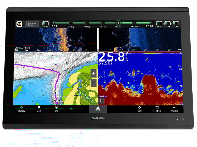 Suncoast Marine and Auto offers Garmin GPSMAP 8416xsv 16" Chartplotter/Sounder Combo (Worldwide Basemap and Sonar)