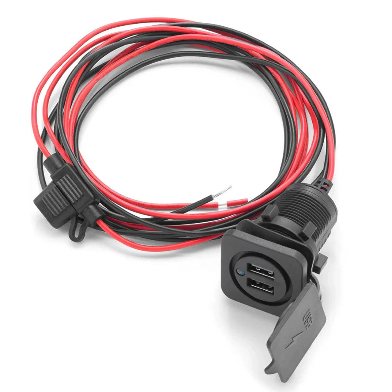 Suncoast Marine and Auto offers JL Audio® 6' Charging Jack for Panel-Mounting (1.8 m) (XMD-USBCA/CHG2X-PNL)