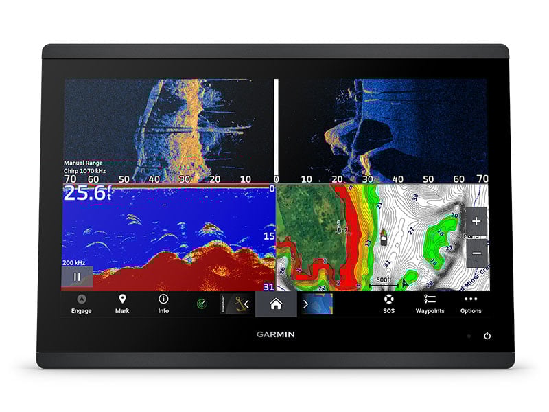 Suncoast Marine and Auto offers Garmin GPSMAP 1243xsv 12" Combo GPS/Fishfinder GN+