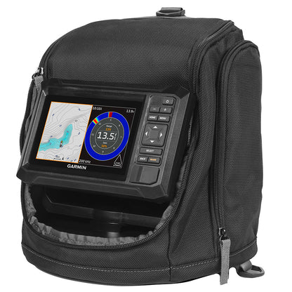 Suncoast Marine and Auto offers Garmin ECHOMAP UHD2 Keyed 5" cv Ice Fishing Bundle (53cv and Dual Beam-IF Transducer)