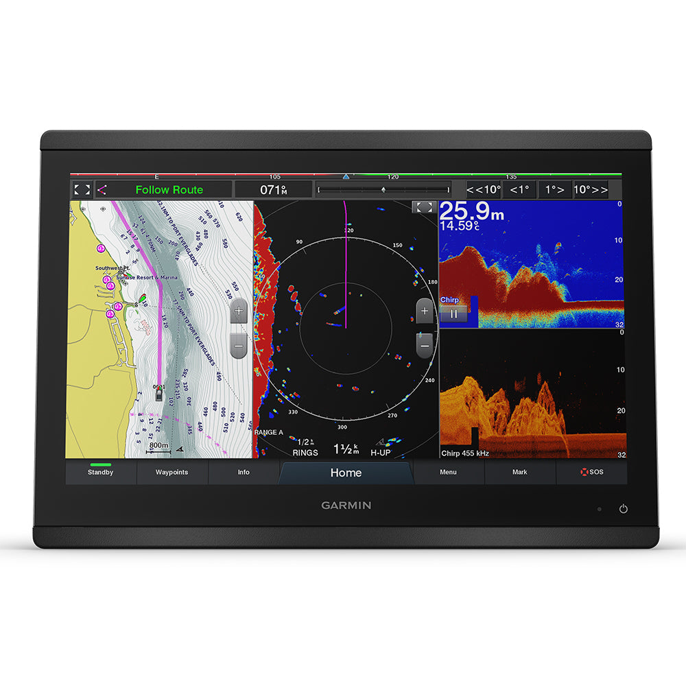 Suncoast Marine Supply offers Garmin 8416xsv 16" Chartplotter/Sonar GPSMAP