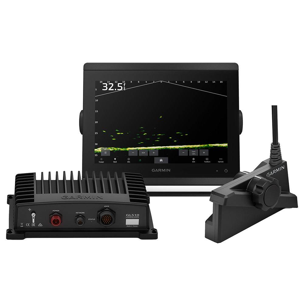 Suncoast Marine and Auto offers Garmin LiveScope Plus Ice House System (Chartplotter/Sonar Bundle)