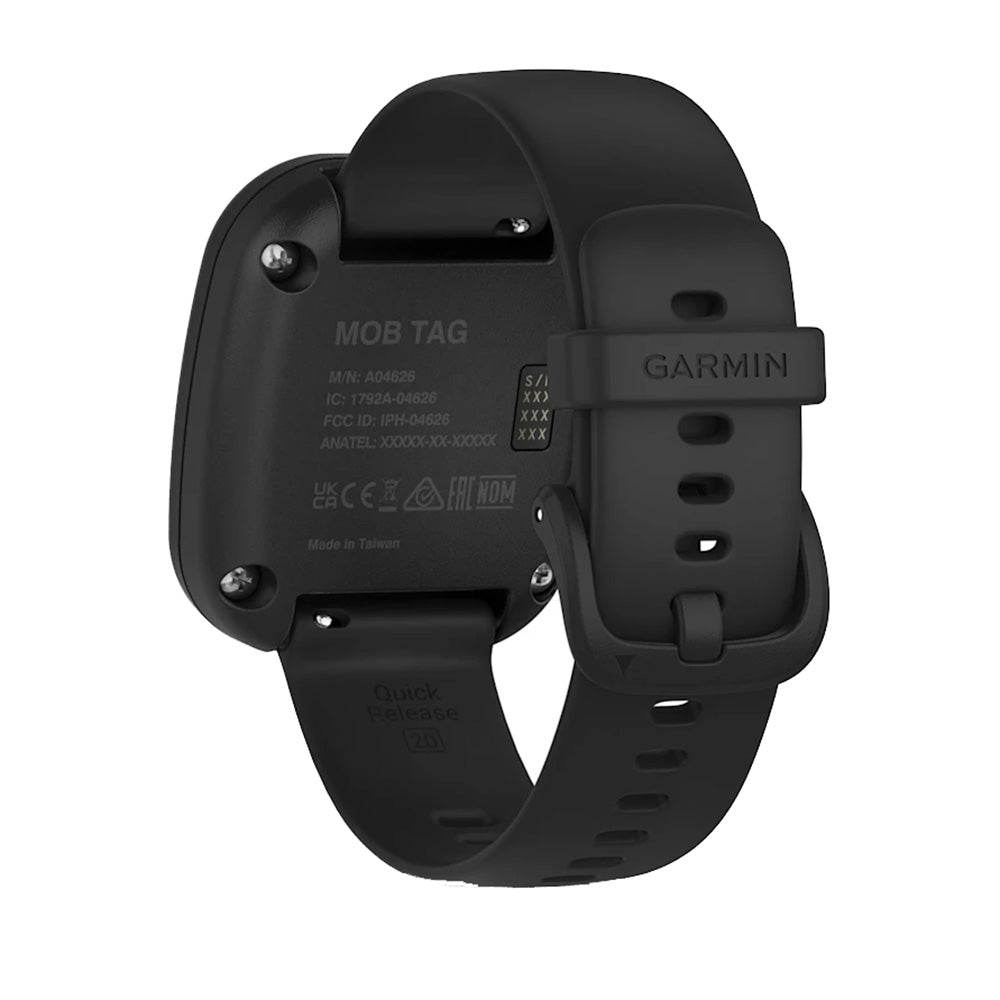 Suncoast Marine and Auto offers Garmin MOB Tag (Black Quick Release Band)